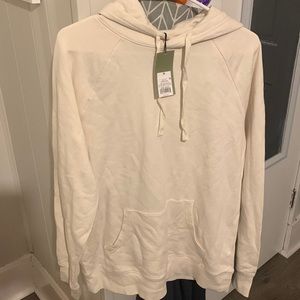 Good fellow white sweatshirt new with tags